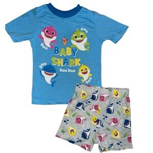 Boys baby shark pajamas